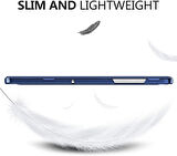 Samsung Galaxy Tab A9 8.7inç X110 X113 X115 X117 Kılıf New PU Deri Smart Standlı Case Uyku Modlu