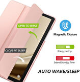 Samsung Galaxy Tab A9 8.7inç X110 X113 X115 X117 Kılıf New PU Deri Smart Standlı Case Uyku Modlu