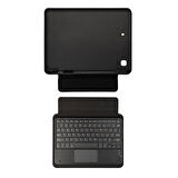 Apple iPad 9. Nesil 10.2" 2021 Kılıf Kablosuz Klavyeli Kılıf Mobax A2602 A2603 A2604 A2605