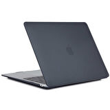 Apple Macbook Air 13.6inç M3 A3113 Kılıf Kristal Ön Arka Şeffaf Kapak