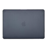Apple Macbook Air 13.6inç M3 A3113 Kılıf Kristal Ön Arka Şeffaf Kapak