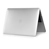 Apple Macbook Air 13.6inç M3 A3113 Kılıf Kristal Ön Arka Şeffaf Kapak