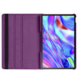 Lenovo Tab P11 2. Nesil 11.5inç TB350FU TB350XU (Pro Değildir) Kılıf 360 Dönebilen Standlı Case