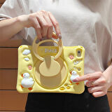 Apple iPad 9. Nesil 10.2" Kılıf Cute Dolls Standlı Eğlenceli 3D Karekterli Çocuk Kılıfı A2602 A2603 A2604 A2605