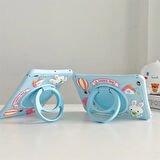 Apple iPad Air 5 10.9" 2022 M1 Kılıf Cute Dolls Standlı Eğlenceli 3D Karekterli Çocuk Kılıfı A2588 A2589 A2591