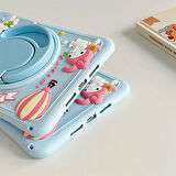 Apple iPad 6. Nesil 9.7" 2018 Kılıf Cute Dolls Standlı Eğlenceli 3D Karekterli Çocuk Kılıfı A1893 A1954