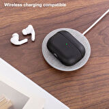 Apple Airpods 3. Nesil Uyumlu Kılıf Deri Soft Şık Dizayn Koruma Case 405