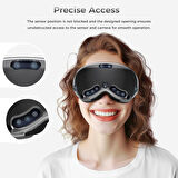 Apple Vision Pro Kılıf Koruyucu Silikon Kristal Şeffaf Case