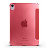 Apple iPad Air 11inç M2/M3 2025-2024 Kılıf PU Deri Smart Standlı Case 2025-2024