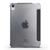 Apple iPad Air 11inç M2/M3 2025-2024 Kılıf PU Deri Smart Standlı Case 2025-2024