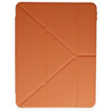 Apple iPad Air 11inç M2/M3 2025-2024 Kılıf Kalem Şarj Bölmeli Case