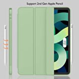 Apple iPad Air 11inç M2/M3 2025-2024 Kılıf Kalem Bölmeli Smart Case
