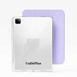 Apple iPad Pro 13inç M4 2024 Kılıf Kalem Bölmeli Akrilik Şeffaf Ayrılabilir Case A2925 A2926 A3007