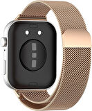 MobaxAksesuar Huawei Watch Fit 4/Fit 4 Pro/Fit 3 Kordon Milano Loop Metal Kordon (Fit/Fit2 Uyumlu Değildir)