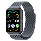 MobaxAksesuar Huawei Watch Fit 4/Fit 4 Pro/Fit 3 Kordon Milano Loop Metal Kordon (Fit/Fit2 Uyumlu Değildir)