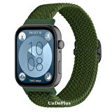 MobaxAksesuar Huawei Watch Fit 4/Fit 4 Pro/Fit 3 Kordon Örgü Tokalı Kordon (Fit/Fit2 Uyumlu Değildir)