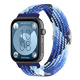 MobaxAksesuar Huawei Watch Fit 4/Fit 4 Pro/Fit 3 Kordon Örgü Tokalı Kordon (Fit/Fit2 Uyumlu Değildir)