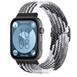 MobaxAksesuar Huawei Watch Fit 4/Fit 4 Pro/Fit 3 Kordon Örgü Tokalı Kordon (Fit/Fit2 Uyumlu Değildir)