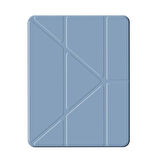 Apple iPad 11.Nesil A16 11inç/10.Nesil 10.9inç Kılıf Kalem Bölmeli Trifolding Case