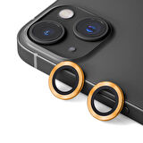 Apple iPhone 15 Kolay Takılabilen Premium Safir Kamera Lens Koruyucu CL-12