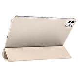 Apple iPad Pro 11inç M4 2024 Kılıf Flip Cover Kalem Bölmeli PC Case A2836 A2837 A3006