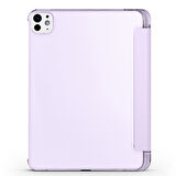Apple iPad Pro 11inç M4 2024 Kılıf Flip Cover Kalem Bölmeli PC Case A2836 A2837 A3006