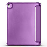 Apple iPad Air 11inç M2/M3 2025-2024 Kılıf Flip Cover Kalem Bölmeli PC Case
