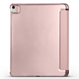 Apple iPad Air 11inç M2/M3 2025-2024 Kılıf Flip Cover Kalem Bölmeli PC Case