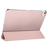 Apple iPad Air 11inç M2/M3 2025-2024 Kılıf Flip Cover Kalem Bölmeli PC Case