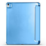 Apple iPad Air 11inç M2/M3 2025-2024 Kılıf Flip Cover Kalem Bölmeli PC Case