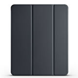 Apple iPad Air 11inç M2/M3 2025-2024 Kılıf Flip Cover Kalem Bölmeli PC Case