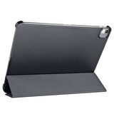 Apple iPad Air 11inç M2/M3 2025-2024 Kılıf Flip Cover Kalem Bölmeli PC Case