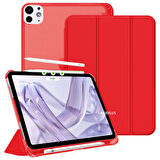 Apple iPad Pro 11 1./2. Nesil Kılıf Flip Cover Kalem Bölmeli PC Case 2018-2020