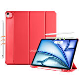 Apple iPad Air 13inç M2 Kılıf Flip Cover Kalem Bölmeli PC Case A2898 A2899 A2900