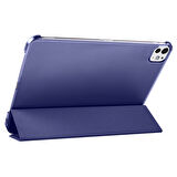Apple iPad Pro 13inç M4 2024 Kılıf Flip Cover Kalem Bölmeli PC Case A2925 A2926 A3007