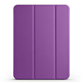 Apple iPad Pro 13inç M4 2024 Kılıf Flip Cover Kalem Bölmeli PC Case A2925 A2926 A3007