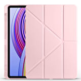Xiaomi Redmi Pad Pro / Poco Pad 12.1inç Kılıf Kalem Bölmeli Trifolding Case (Düz Redmi Pad Değildir)