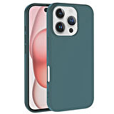 Apple iPhone 16 Pro Kılıf LSR İçi Kadife Lansman Kapak