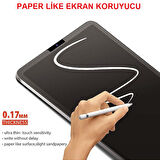 Apple iPad Pro 13 inç M4 2024 Paper Like Mat Ekran Koruyucu A2925 A2926 A3007