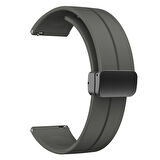 Xiaomi Redmi Watch 5 Active/Lite Kordon Magnetli Ayarlanır Silikon Kordon 22mm