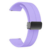 Xiaomi Redmi Watch 5 Active/Lite Kordon Magnetli Ayarlanır Silikon Kordon 22mm