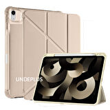 Apple iPad Air 11inç M2/M3 2025-2024 Kılıf Kalem Şarj Bölmeli Case