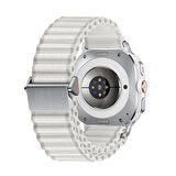 ​​Samsung Galaxy Watch Ultra 47mm Kordon Naylon Kumaş Hasır Örgülü Ocean Tasarım Kordon 120