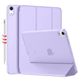Apple iPad 11.Nesil A16 11inç/10.Nesil 10.9inç Kılıf Flip Cover Kalem Bölmeli PC Case