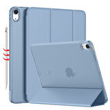 Apple iPad 11.Nesil A16 11inç/10.Nesil 10.9inç Kılıf Flip Cover Kalem Bölmeli PC Case