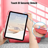 Apple iPad 11.Nesil A16 11inç/10.Nesil 10.9inç Kılıf Flip Cover Kalem Bölmeli PC Case