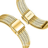 MobaxAksesuar Huawei Watch Fit 4/Fit 4 Pro/Fit 3 Kordon Pul Dizayn Metal Kordon Balık Sırtı