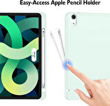 Apple iPad 11.Nesil A16 11inç/10.Nesil 10.9inç Kılıf Kalem Bölmeli Smart Case