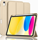 Apple iPad Air 11inç M2/M3 2025-2024 Kılıf Pen Charge Kalem Bölmeli