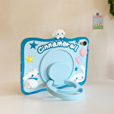 Apple iPad Air 5 10.9" 2022 M1 Kılıf Cute Dolls Standlı Eğlenceli 3D Karekterli Çocuk Kılıfı A2588 A2589 A2591
